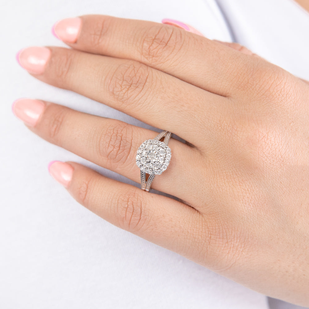 Hailey Bieber Oval Faux Engagement Ring, 5 Carats, Rose Gold | Affordable Engagement  Rings For Women Online under $500 by Margalit – MargalitRings